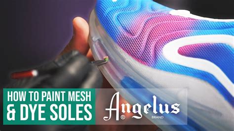 Customizing Air Max 720 with Angelus Paints & Dyes 